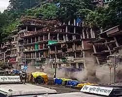 Himachal rains: Eight buildings collapse in Kullu, no casualties