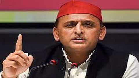  Samajwadi party chief Akhilesh Yadav