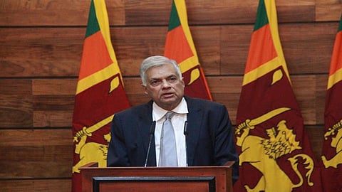 Sri Lankan President Ranil Wickremesinghe