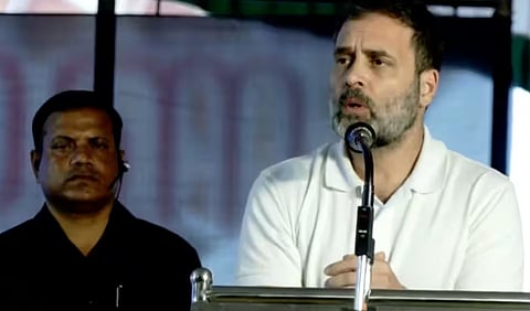 Rahul Gandhi attacks PM and BJP in new visit to reinstated constituency