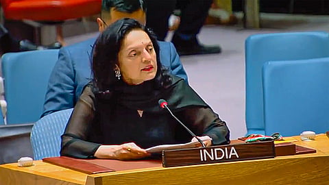 India’s Permanent Representative to the UN Ambassador Ruchira Kamboj