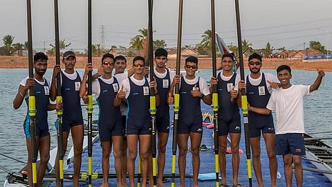 Indian rowers win two bronze medals at the Asian Games