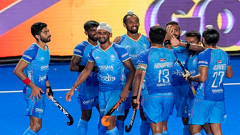 The Indian men's hockey team