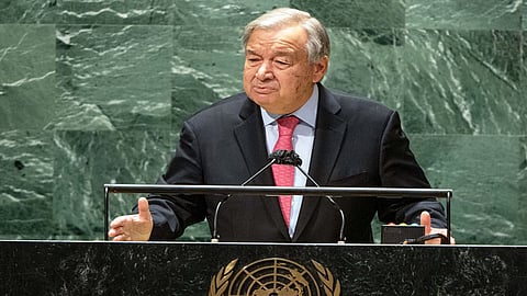UN Secretary-General Antonio Guterres