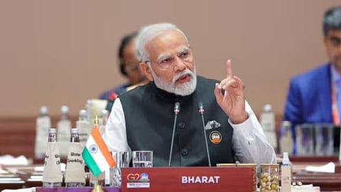 PM Narendra Modi during G20 Summit, New Delhi
