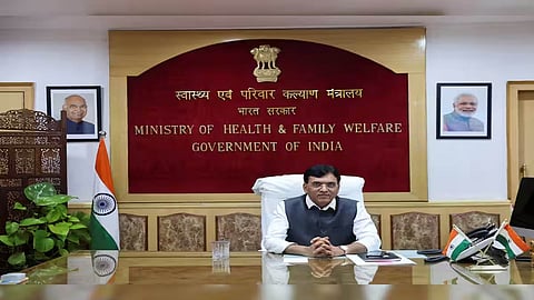Union health minister Mansukh Mandaviya