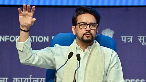 Sports Minister Anurag Thakur 