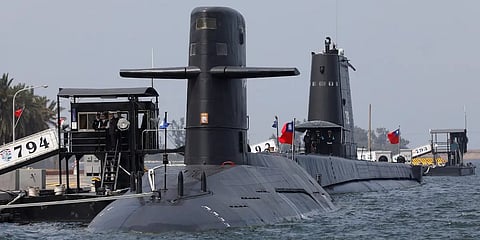 Taiwan's first homegrown submarine cannot stop the tide of reunification: China's military
