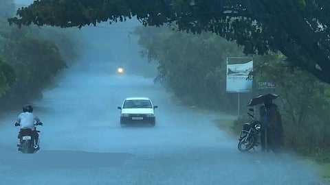 Heavy rain in Kerala