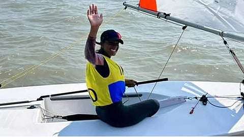 Neha Thakur, Indian sailor, won silver medal in the ongoing Asian Games 2023
