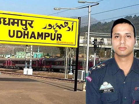 J-K's Udhampur railway station renamed after martyr Captain Tushar Mahajan   