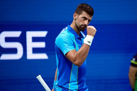 Novak Djokovic wins US Open quarterfinal in straight sets, faces Taylor Fritz next