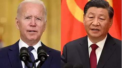 US President Joe Biden and Chinese President Xi Jinping
