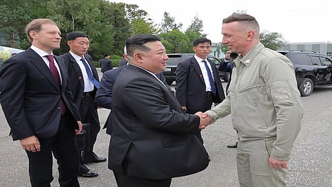North Korean leader Kim Jong Un arrives in Vladivostok, Russia
