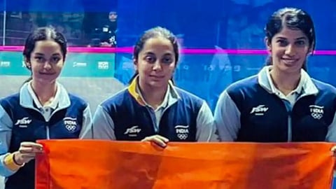 Indian squash team wins bronz at Asian Games