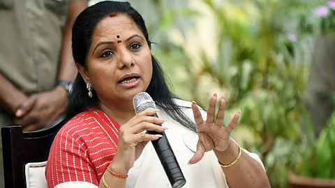 BRS leader K Kavitha