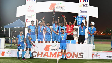 India beat Pakistan in thrilling final to win inaugural Men's Hockey 5s Asia Cup