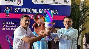 Goa CM inaugurates torch relay for National Games: Pramod Sawant