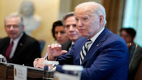 US President Joe Biden