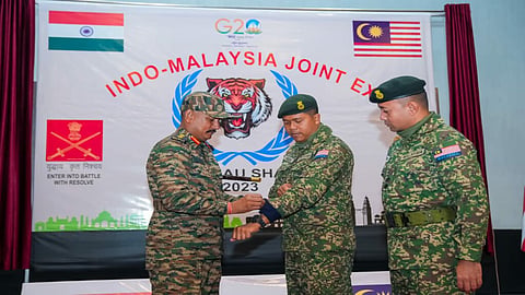 'Exercise Harimau Shakti 2023' - India - Malaysia army joint exercise