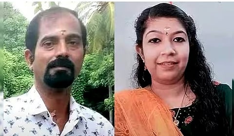 Venukuttan and  Sreeja 