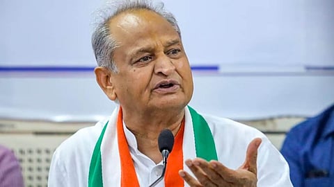 Rajasthan CM Ashok Gehlot