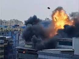 Fire breaks out in multi-storey building in Bengaluru