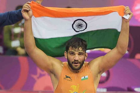 Sunil Kumar wins India's first Greco Roman medal at Asian Games since 2010