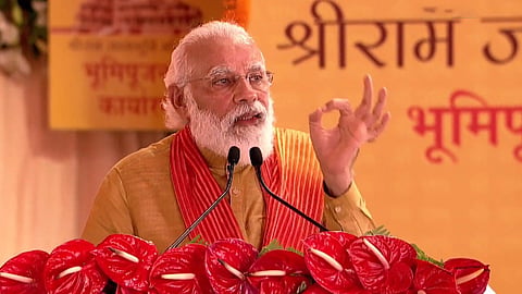 Ram temple in Ayodhya is going to be ready soon, says PM Modi