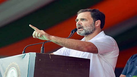 Congress leader Rahul Gandhi