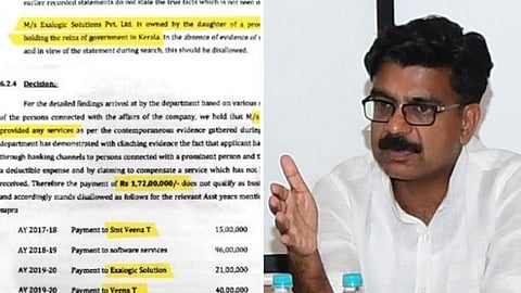 Already answered Cong MLA Kuzhalnadan's queries on IGST paid by CM's daughter's firm: Kerala govt