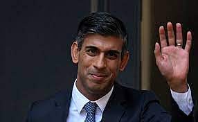 Britain's first Indian-origin Prime Minister Rishi Sunak 