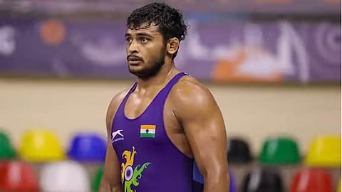 Deepak Poonia won Silver medal in 86Kg wrestling at the Asian Games 2023