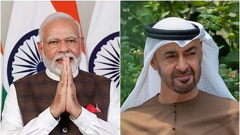 PM Modi, UAE Prez discuss West Asia developments