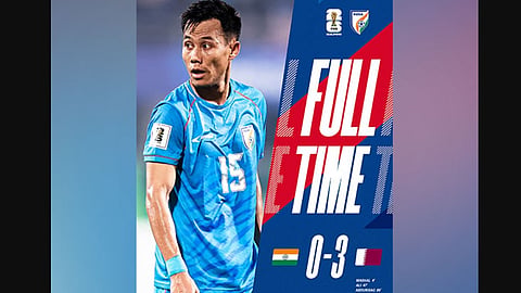FIFA World Cup Qualifiers: India suffer 3-0 loss to Qatar