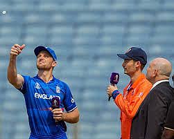 England chooses to bat against Netherlands in crucial World Cup clash