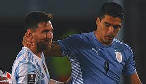 Lionel Messi and Luiz Suárez