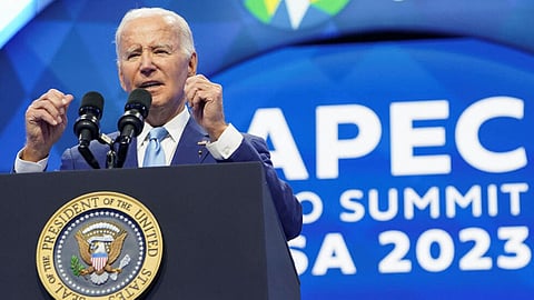 US President Joe Biden