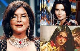 Veteran movie star Zeenat Aman 