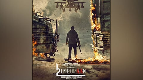 Prithviraj Sukumaran unveils 'L2E: Empuraan' first poster