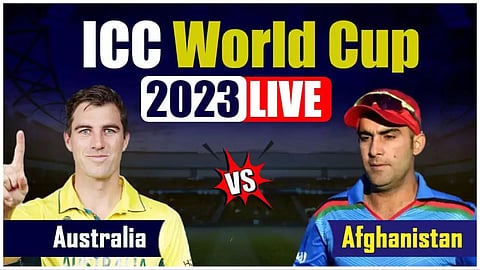 ODI World Cup match - Afghanistan vs Australia 