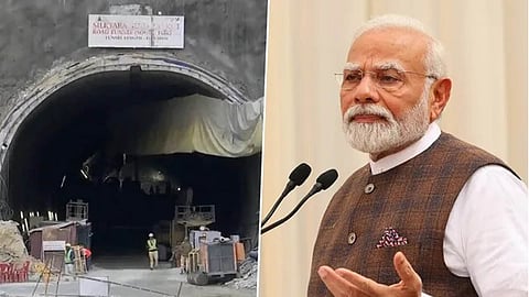 PM MNarendra Modi on Silkyara tunnel collapse