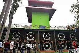  smog tower , Connaught Place, Delhi 