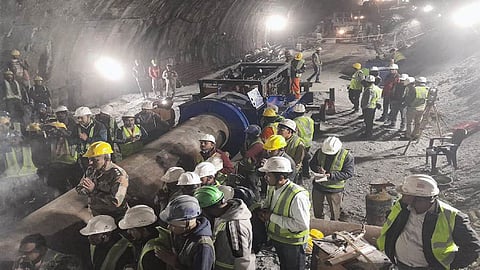 Rescue mission at Silkyara tunnel, Uttarkashi