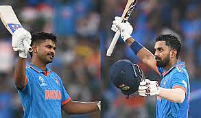 Shreyas Iyer and KL Rahul struck magnificent centuries