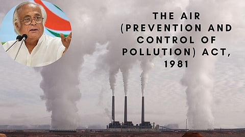 Congress general secretary Jairam Ramesh on Air Pollution.