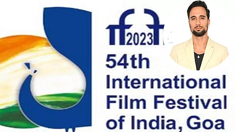 54th International Film Festival of India (IFFI) - British filmmaker Stuart Gatt in the inset.