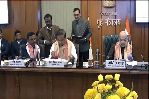 ULFA signs historic peace accord with Centre and Assam govt, ending decades-old insurgency.