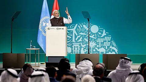 PM Narendra Modi addresses COP28 Summit