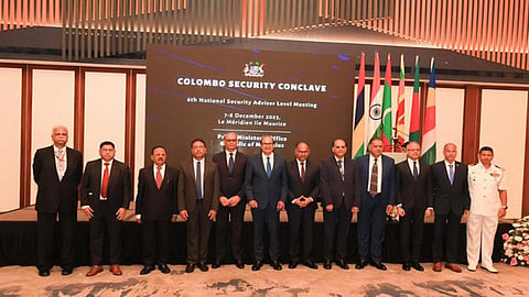The security conclave in Mauritius